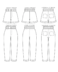Dani Pants and Shorts by True Bias