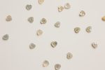 Shell Heart Button 11 mm