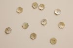 Shell Flower Button 20mm