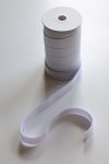 25mm White Woven Elastic