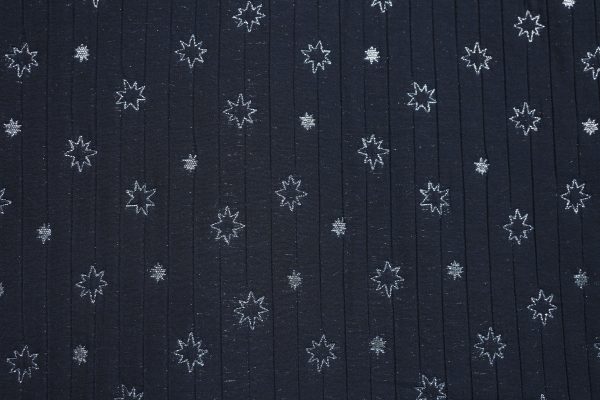 Midnights Quilted Fabric (made with Recycled Yarns)