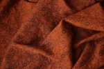 Copper Star Jacquard Fabric (made with Recycled Yarns)