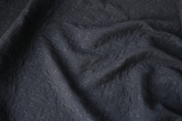 Silver Star Jacquard Fabric (made with Recycled Yarns)