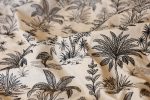 Tropical Sand Embroidered Cotton