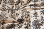 Tropical Sand Embroidered Cotton