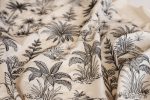 Tropical Sand Embroidered Cotton