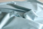 Blue Cotton Rayon Satin