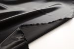 Black Gloss Viscose Duchess Satin