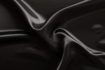 Black Gloss Viscose Duchess Satin