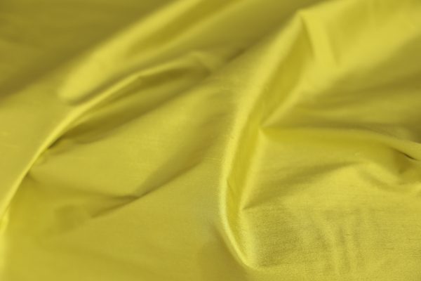 Lime Silk Shantung
