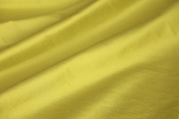 Lime Silk Shantung