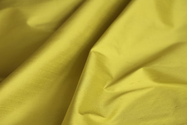 Lime Silk Shantung
