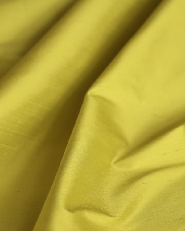 Lime Silk Shantung