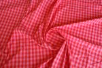 Susie Pink and Red Check Cotton