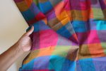 Meg Madras Check Cotton Slub