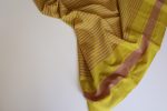 Lizzie Metallic Copper Striped Cotton