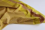 Lizzie Metallic Copper Striped Cotton