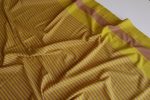 Lizzie Metallic Copper Striped Cotton
