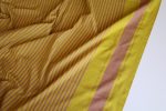 Lizzie Metallic Copper Striped Cotton