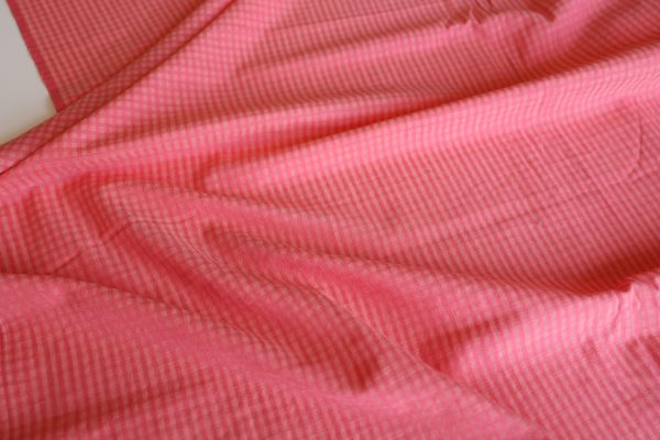 Penny Guava Pink Little Check Cotton