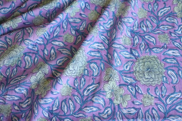 Elle Block Print Cotton